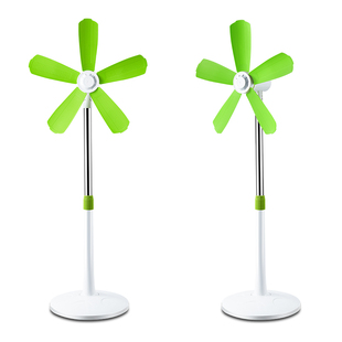 中联小型落地扇静音立式台扇微风电风扇迷你便携家用宿舍软叶