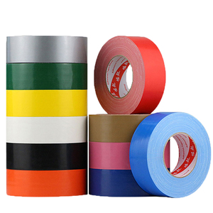 高粘布基胶带 彩色地毯胶布 单面防水胶带 强力装饰地板胶带 批发