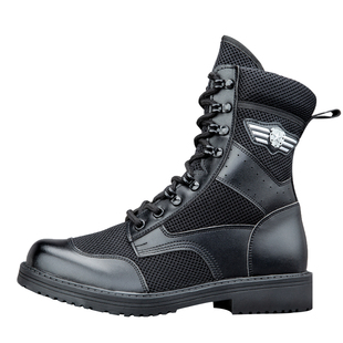 登陆舰夏季作训靴男保安鞋安保靴透气战术靴高帮战靴超轻作战靴女