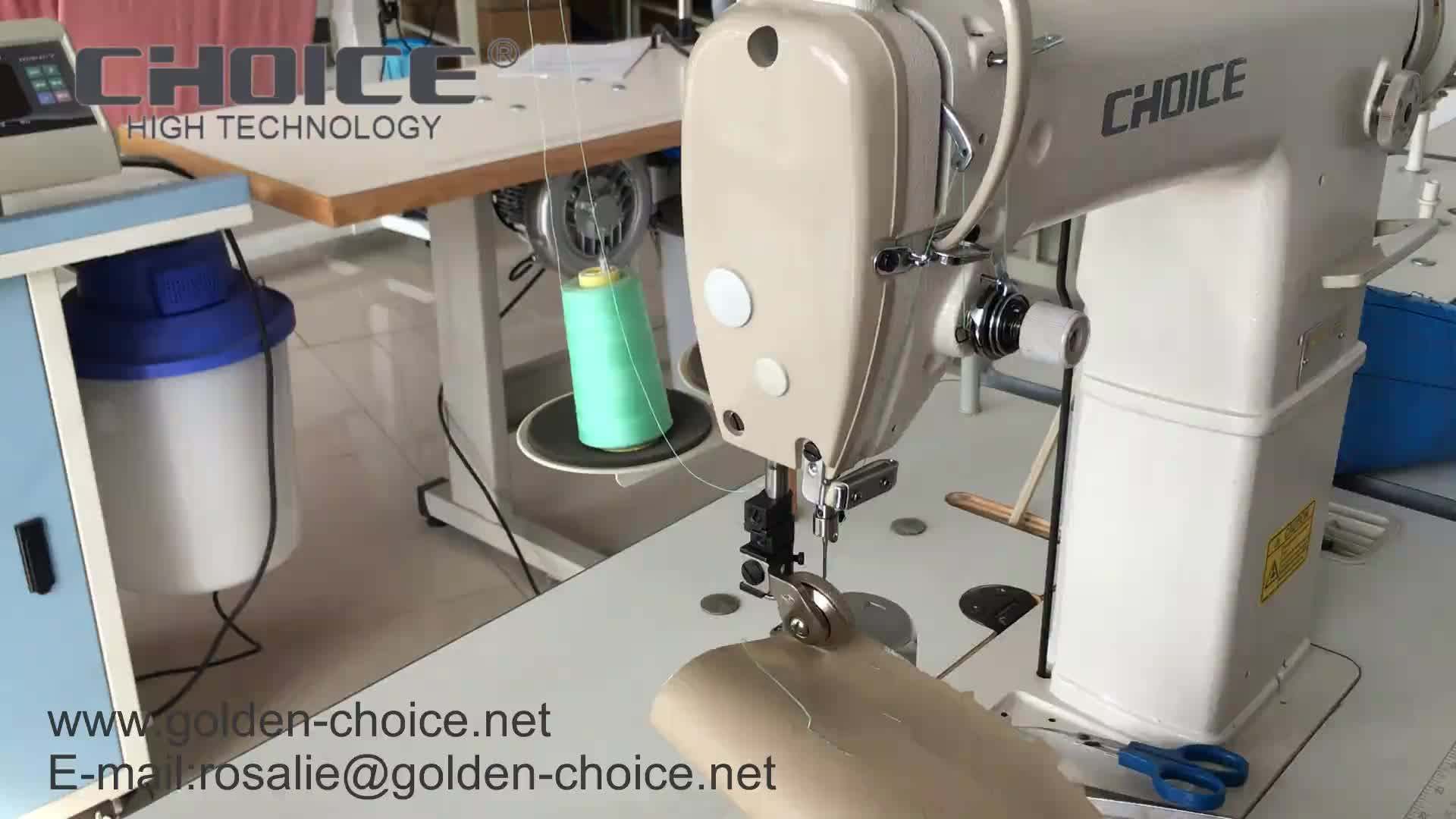 Golden Choice Gc810d Direct Drive Single Needle Post Bed Leather Bag