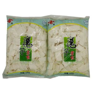 魔芋素食素腰花2袋斋食品仿生食品凉拌菜火锅食材魔芋制品 包邮