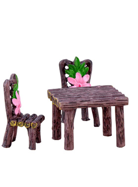 盆栽摄影凳子桌椅可爱风小饰品