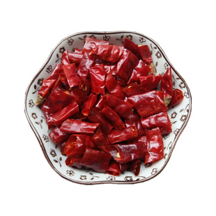 辣椒段 魔鬼辣椒段干红辣椒切段 去籽辣椒节500g包邮