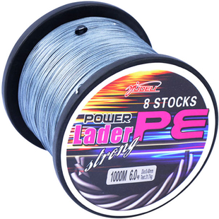 正品进口8编PE线大力马鱼线1000米钓鱼线pe线编织线