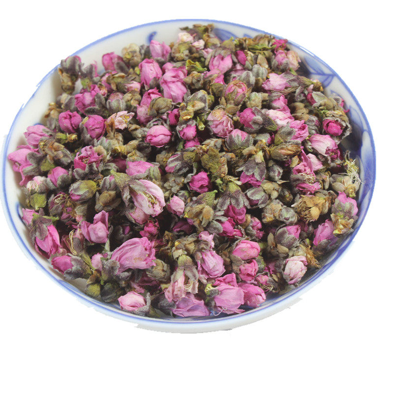 桃花 无硫干桃花 花苞 干花蕾新鲜 优质桃花干 花草80g罐装