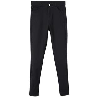 2023新款魔术黑色打底裤女裤子外穿春秋冬季高腰加绒显瘦小脚铅笔