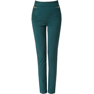 2023春秋新款中年女裤女士弹力秋冬妈妈打底裤子中老年人妇女外穿