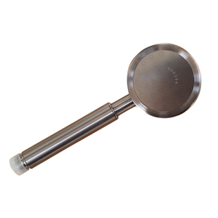 304不锈钢淋浴的花洒手握持单喷头淋雨拉丝增压激光打孔出水均匀