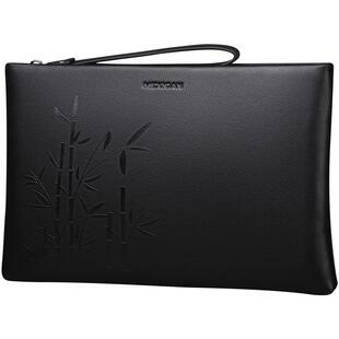 稻草人手包男2025新款真皮男士手拿包商务休闲信封包潮牌青年男包