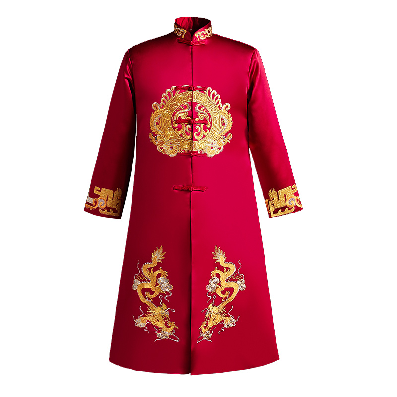 夏季新款结婚礼服龙凤褂大码唐装
