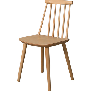furnittu北欧纯实木 设计师家具 J77 chair/水曲柳休闲咖啡厅餐椅