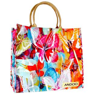 ins超火网红手提旅行收纳大袋子防水便携小包防水包女折叠购物袋