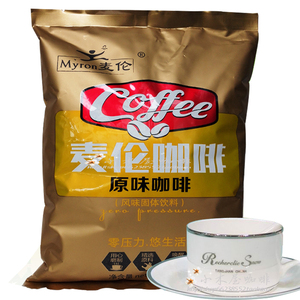 三合一原味新包装粉投币咖啡机配件专用原料麦伦速溶1kg促销包邮