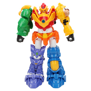 星原小宝2变形机器人玩具 儿童机甲金刚星宝战士大萌牛海蓝龟男孩