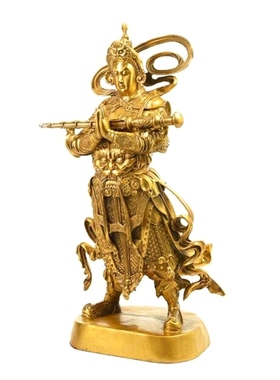 全铜佛像韦驮菩萨铜像