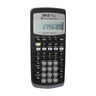 德州仪器TI BA II Plus金融计算器BAII CFA/FRM一二级考试计算机
