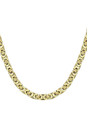 男士钛钢霸气潮流项链粗犷夜店