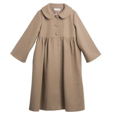 suin2021新款a字型甜美毛呢大衣