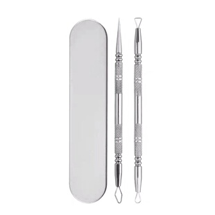 超尖细菱形挑痘暗疮针三角棱头粉刺针刮黑头去闭口挤痘痘神器单个