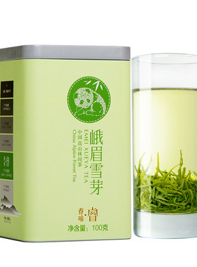 峨眉雪芽 春喻睿100g 春茶毛峰自饮绿茶叶