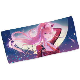 漫星空DARLING in the FRANXX周边02莓国家队毛巾枕巾浴巾定制