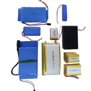 专业定制定做聚合物锂电池3.7v7.4v12v14.8v订制18650锂电池组