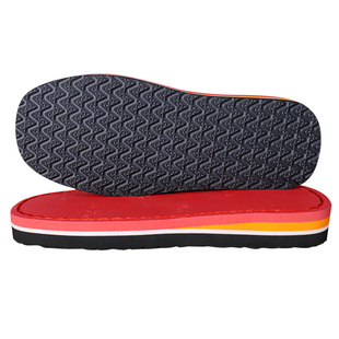 腾欣手工编织防滑耐磨毛线鞋底免邮棉拖鞋海绵内衬橡胶坡跟拖鞋底