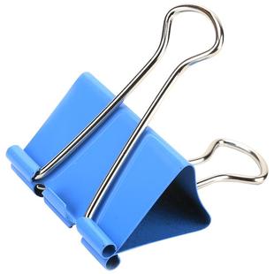 得力燕尾夹长尾夹铁票夹小号票据文件小夹子试卷铁夹办公用品文具资料夹鱼尾夹凤尾夹大号强力