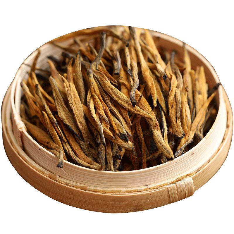 古树大金针滇红茶云南木盒装120g
