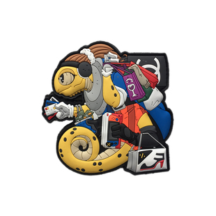 现货PATCHLAB德国 赫利肯 时尚购物女战术户外士气徽章魔术贴