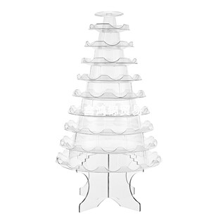 热销新款多功能10层马卡龙模型展示架派对通用马卡龙塔婚礼装饰架