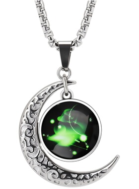 十二星座项链男士潮牌高级感夜光