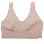 大码中老年人文胸内衣老人太太无钢圈纯棉加肥加大码妈妈女布背心