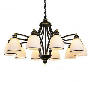 欧式吊灯客厅灯大气奢华吸顶灯餐厅吊灯三头餐桌灯具家用创意个性