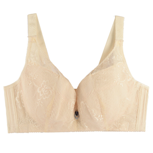 内衣女无钢圈无海绵文胸薄款聚拢调整型收副乳抹胸防走光超薄胸罩