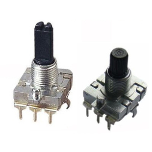 奇声功放机主音量配件 效果调节控制 3脚直立式数字脉冲电位器