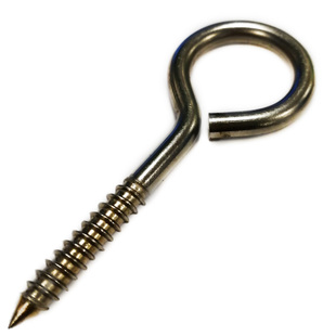 羊眼吊环螺钉 自攻螺丝 吊钩M5 304不锈钢圆圈环形灯笼挂钩