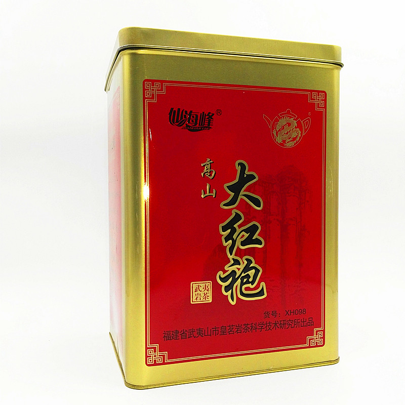 仙海峰XH098 高山大红袍 高火浓香醇厚回甘乌龙茶 900g/罐 包邮