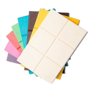 豫嘉康代可可脂黑白酸奶DIY巧克力大板排块砖商用1kg公斤烘焙原料