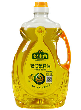 悦生合小榨绵香双低菜籽油