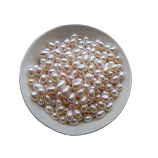 DIY天然淡水珍珠项链手链裸珠颗粒珍珠散珠珍珠蚌鲜活供佛珠宝