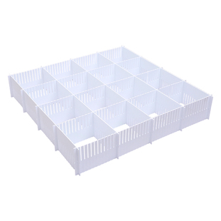 分割抽屉收纳分隔板 大号衣柜抽屉隔断自由组合袜子内裤整理格子