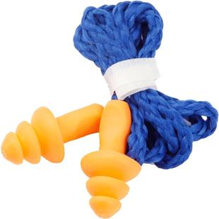 3M 1270隔音防水耳塞 防噪音游泳睡眠学习带线工作劳保防护耳塞