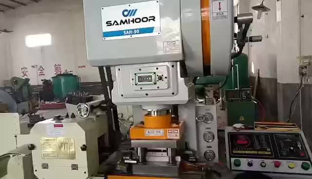 C Type 80 Tons High Speed Automatic Sheet Metal Stamping Machine For 