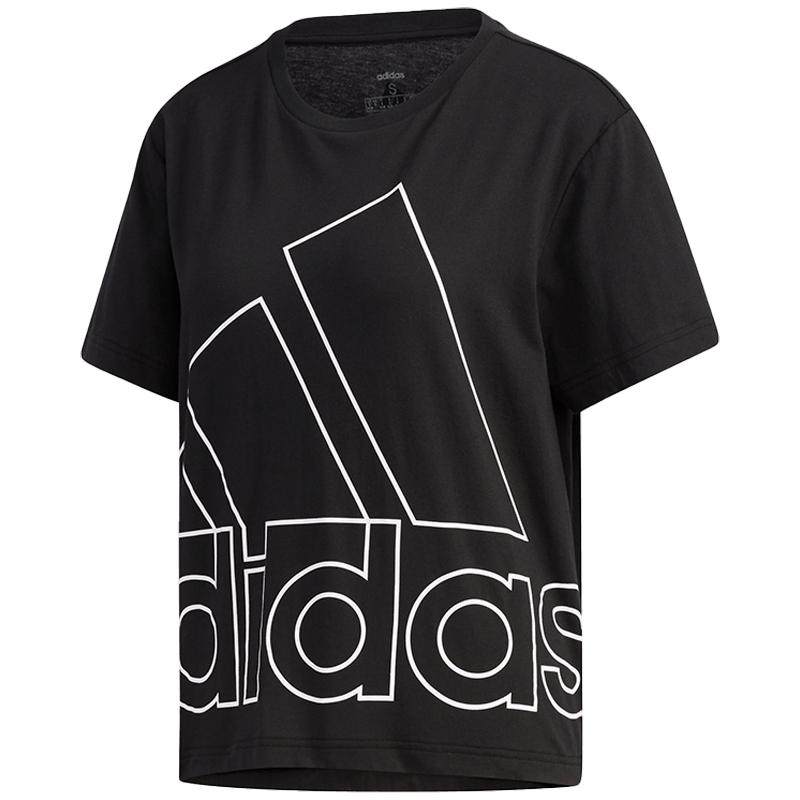 Adidas/阿迪达斯正品当季新款女子休闲舒适运动短袖T恤 GK3330