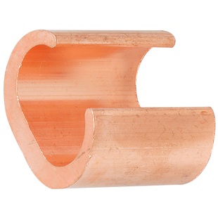 铜C型线夹电缆并线分支线卡CCT分支器线对接钳压卡扣电线接线端子