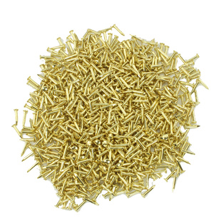 一斤价 小铁钉镀铜圆头小钉木盒钉子仿古钉DIY五金配件专用铁圆钉