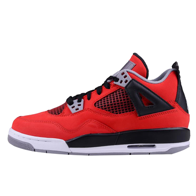AJ4GS大红公牛篮球鞋