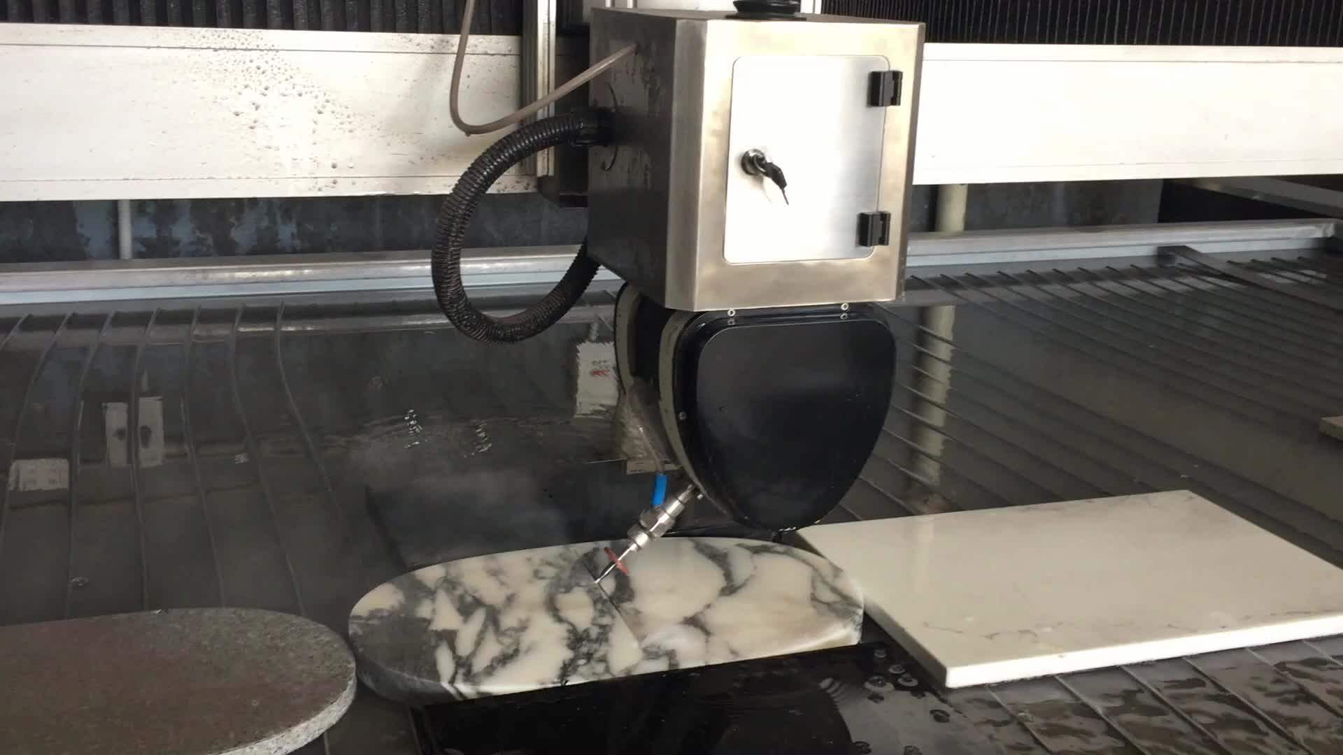 Ceramic Tile Waterjet Cutting Machine Stone Marble Waterjet Granite