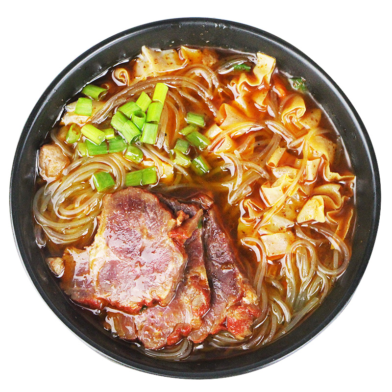 正宗100g*5袋装老刘头淮南牛肉汤粉丝米线泡面方便速食品宿舍早餐